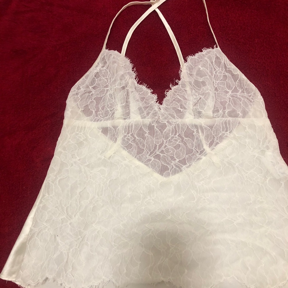 Natori White Lace & Satin Cami Short Sleep Set Size Small great conditions - Picture 5 of 16